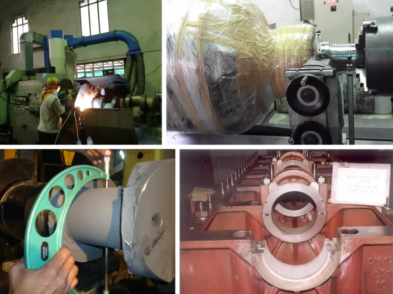Rebuilding of Crank Shafts